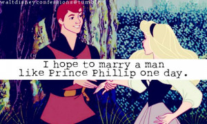 hope to marry a man like Prince Phillip one day”.