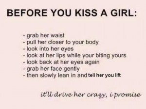 kiss her love her