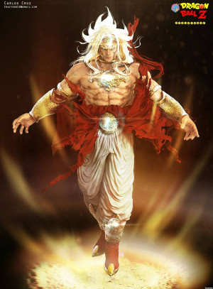 Epic 3D Render of Broly - Dragon Ball Z Picture