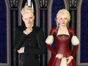 dressed up Hamlet and Ophelia as Hamlet and Ophelia. Because holiday ...
