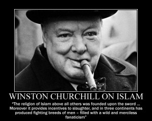 Winston Churchill on Islam by fiskefyren