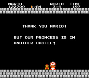 Super Mario Bros Screenshot (NES)