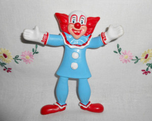Bozo The Clown Rubber 1987 Larry Harmon Pictures Bendable like Gumby ...