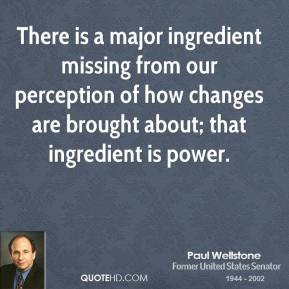 There is a major ingredient missing from our perception of how changes ...