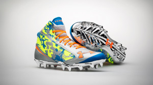 Under Armour Chrome Football Cleats Image via under armour