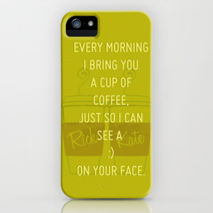 Castle (TV Show) Quotes | Richard Castle iPhone & iPod Case