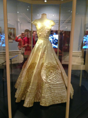 replica of Jackie's wedding dress... gorgeous!