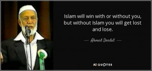 Ahmed Deedat Quotes