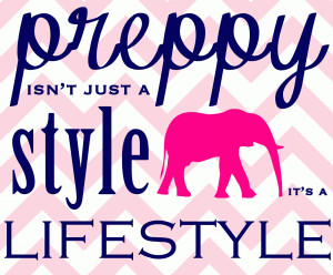 preppy isn't just a style