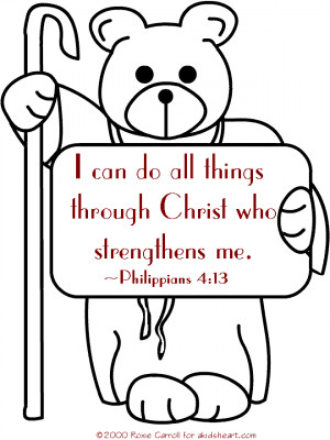 Bible verse coloring page