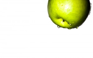 minimalistic food apples simple background white background HD ...