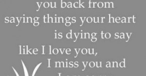 ego quote i love you miss sorry quotes break up broken heart picture