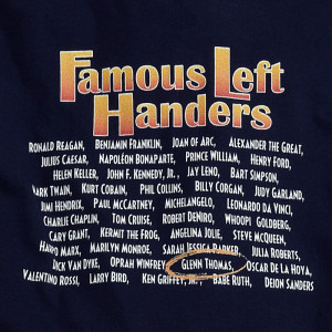 Famous Left Handers T-Shirt and Sweatshirt