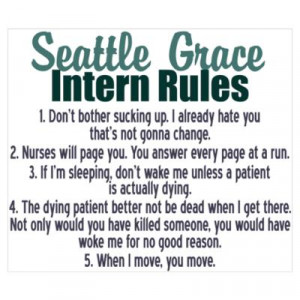 CafePress > Wall Art > Posters > Dr. Bailey's Rules Poster
