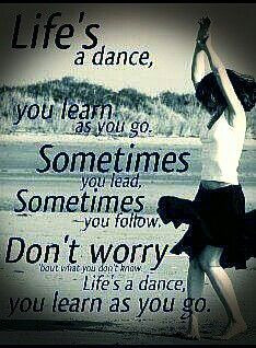 Just keep dancing