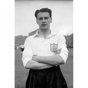 Bobby Robson, Fulham v Luton Town - Craven Cottage 06-09-1952