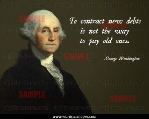 George washington famous quotes