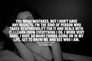 Kim Kardashian Sayings Quotes Alone Life Inspiring Image 559435 ...