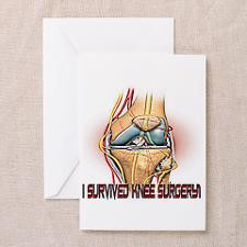 Knee Surgery Gift 4 Greeting Card for