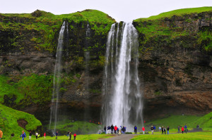 The awesome Seljalandsfoss Waterfalls of Iceland