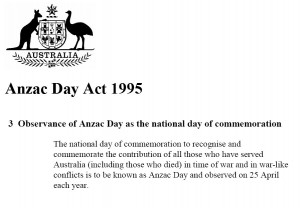 Australian government legislation refers to 