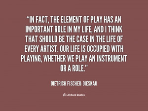 Play Your Role Quotes
