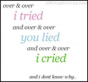 Quotes Graphic – Over And Over