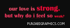 our love is strong quotes