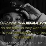 wiz khalifa, quotes, sayings, rapper, haters, truth, deep wiz khalifa ...