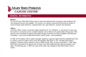 Patient assistance on first floor: Reception and Radiation Therapy ...