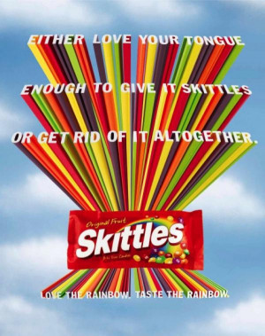 TONGUE, Skittles Sweets, Skittles, Print, Outdoor, Ads