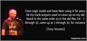 love Logic Audio and have been using it for years. All my track ...