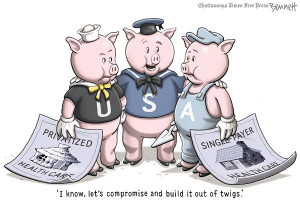 Political Cartoon: 