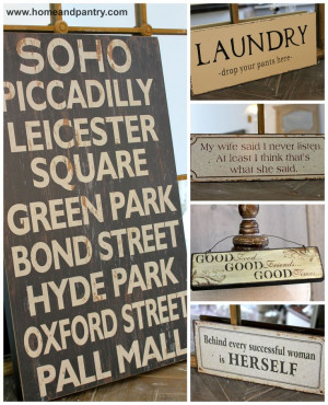 ... Pantry. www.homeandpantry.com #homeandpantry #signs #plaques #quotes