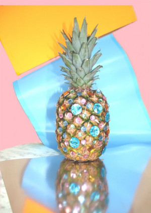 Because sometimes... bejewelled pineapples need to happen.