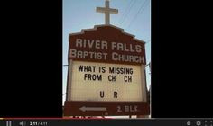 church signs more church ideas funny church funnyness d unique church ...