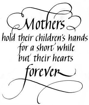 ... Rubber Collection :: New Stamps :: Mothers Hold their Children's Hands