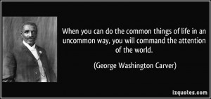 More George Washington Carver Quotes