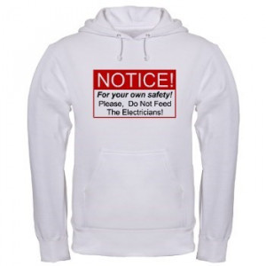 Please, Do Not Feed The Electricians!