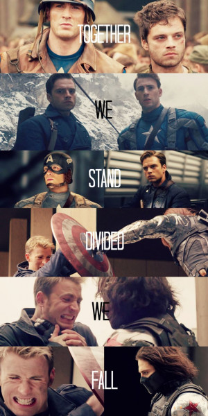 and Bucky | Captain America | Bucky Barnes | Winter Soldier | Captain ...