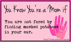Momisms #2: Mashed Potatoes