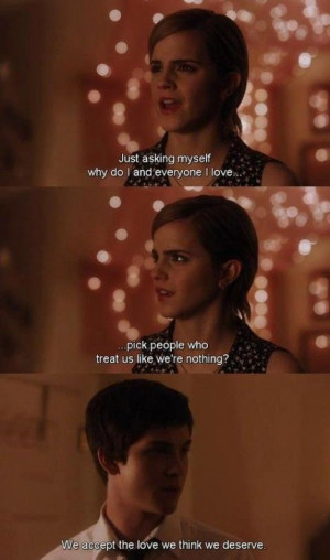 Perks of Being a Wallflower... I think my mind purposefully locked ...