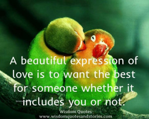 expression of love