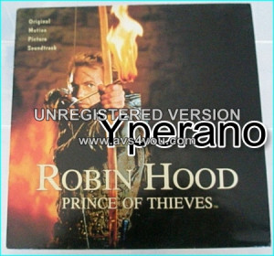 Robin Hood Prince of thieves: original motion picture soundtrack LP ...