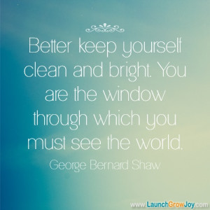 Great quote from George Bernard Shaw