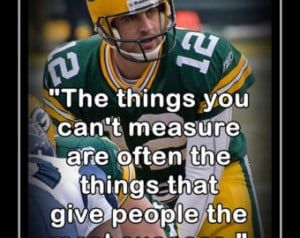 Aaron Rodgers Green Bay Packers Photo Quote Poster Wall Art Print 8x11 ...