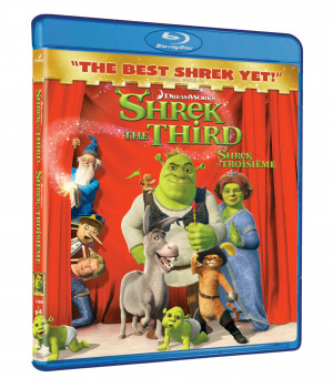 Shrek The Third Blu Ray Active