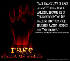 Rage Against The Machine: Paul Ryan