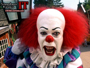 Pennywise the clown from Stephen King’s It