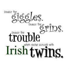 irish twins more funny twin quotes irishtwin twin stuff irish twin so ...